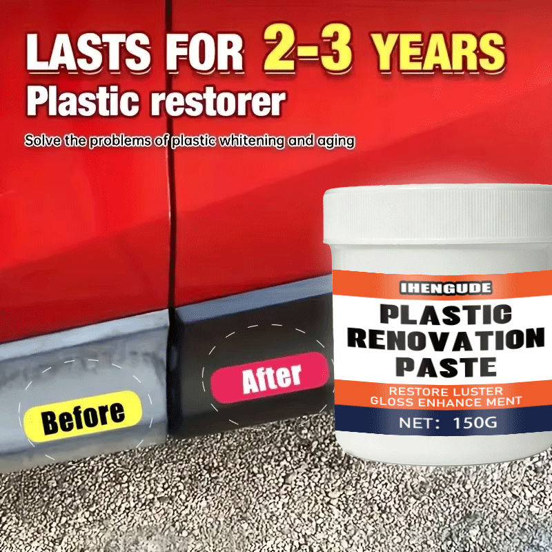 แว็กซ์ขัดเงาพลาสติกสำหรับรถยนต - Trim Restorer Plastic บทวิจารณ์และราคา