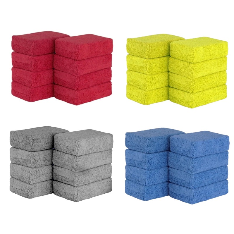 แผ่นฟองน้ำไมโครไฟเบอร์สำหรับลง - Wax Applicator Pad บทวิจารณ์และราคา