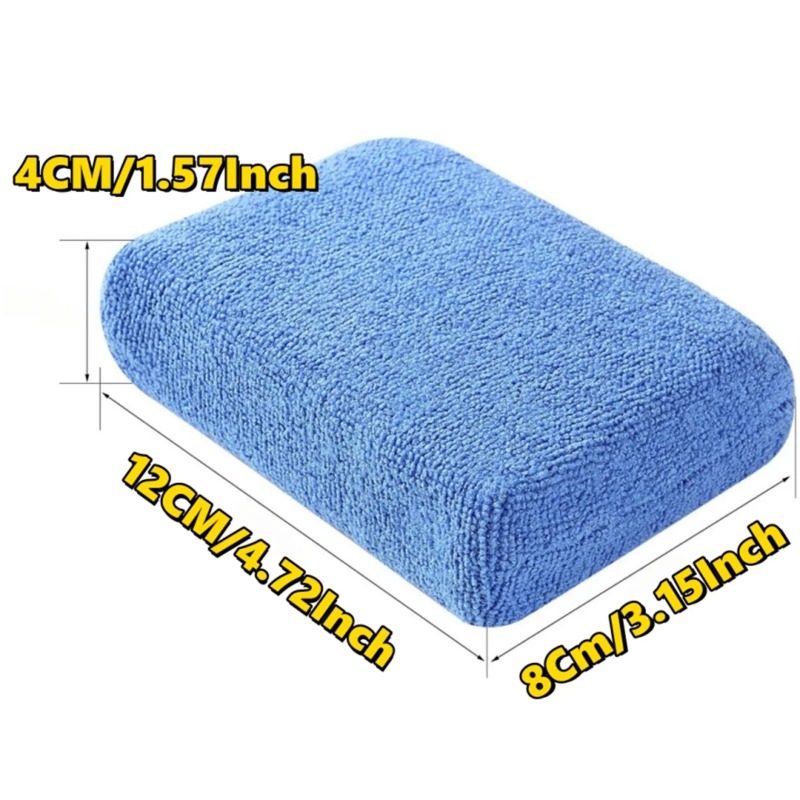 แผ่นฟองน้ำไมโครไฟเบอร์สำหรับลง - Wax Applicator Pad บทวิจารณ์และราคา